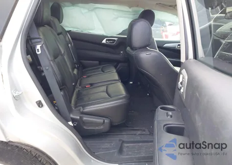 2017 Nissan Pathfinder Sl из США, поврежденный, VIN 5N1DR2MM3HC607211